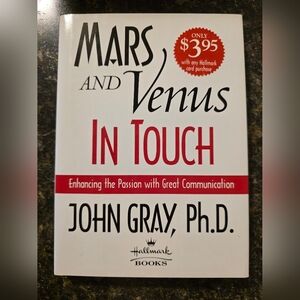💥4 for $25💥 Hallmark Books Mars And Venus In Touch By John Gray Phd